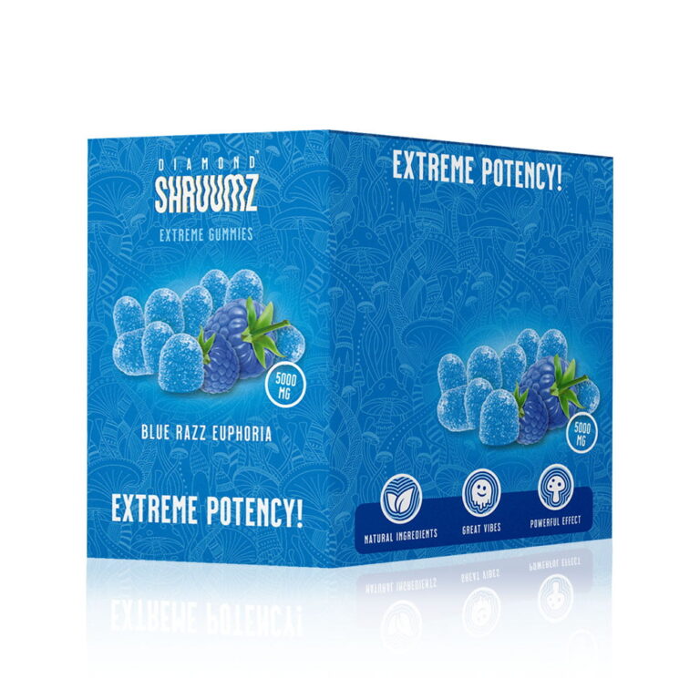 Diamond Shruumz Blue Razz Euphoria 10pk