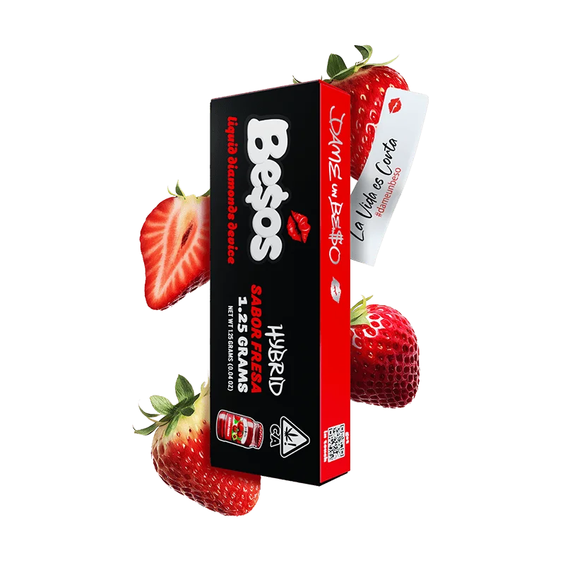 Besos Sabor Fresa 1.25G Disposable